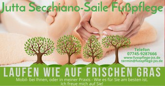 Jutta Secchiano-Saile med. Fusspflege in Lottstetten, Jestetten, Altenburg